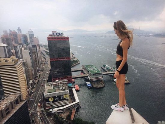Dieses russische Mädchen macht die gefährlichste Selfies überhaupt