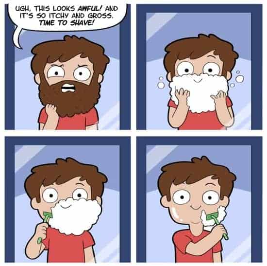 O ciclo da barba