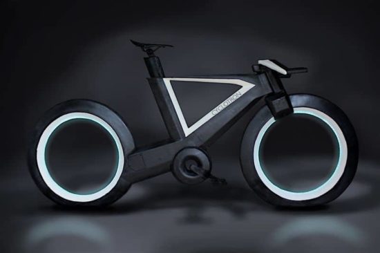 Cyclotron: Das futuristische Fahrrad im Tron-Look