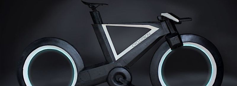 Cyclotron: Futuristinen pyörä, jolla on Tron-ilme