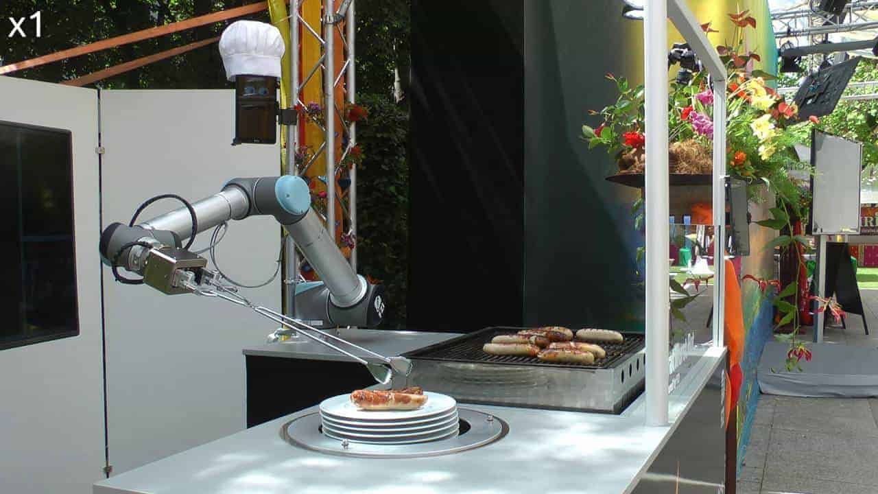 Der Bratwurst-Roboter