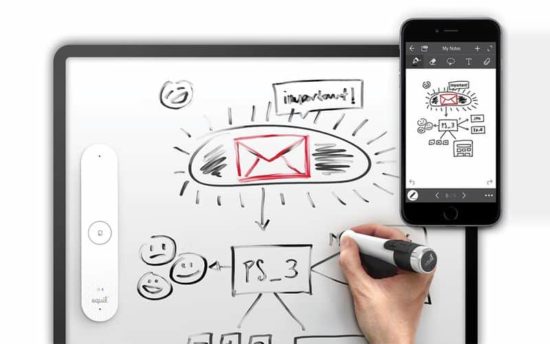 Equil Smartmarker: The pen for real-time streams in meetings