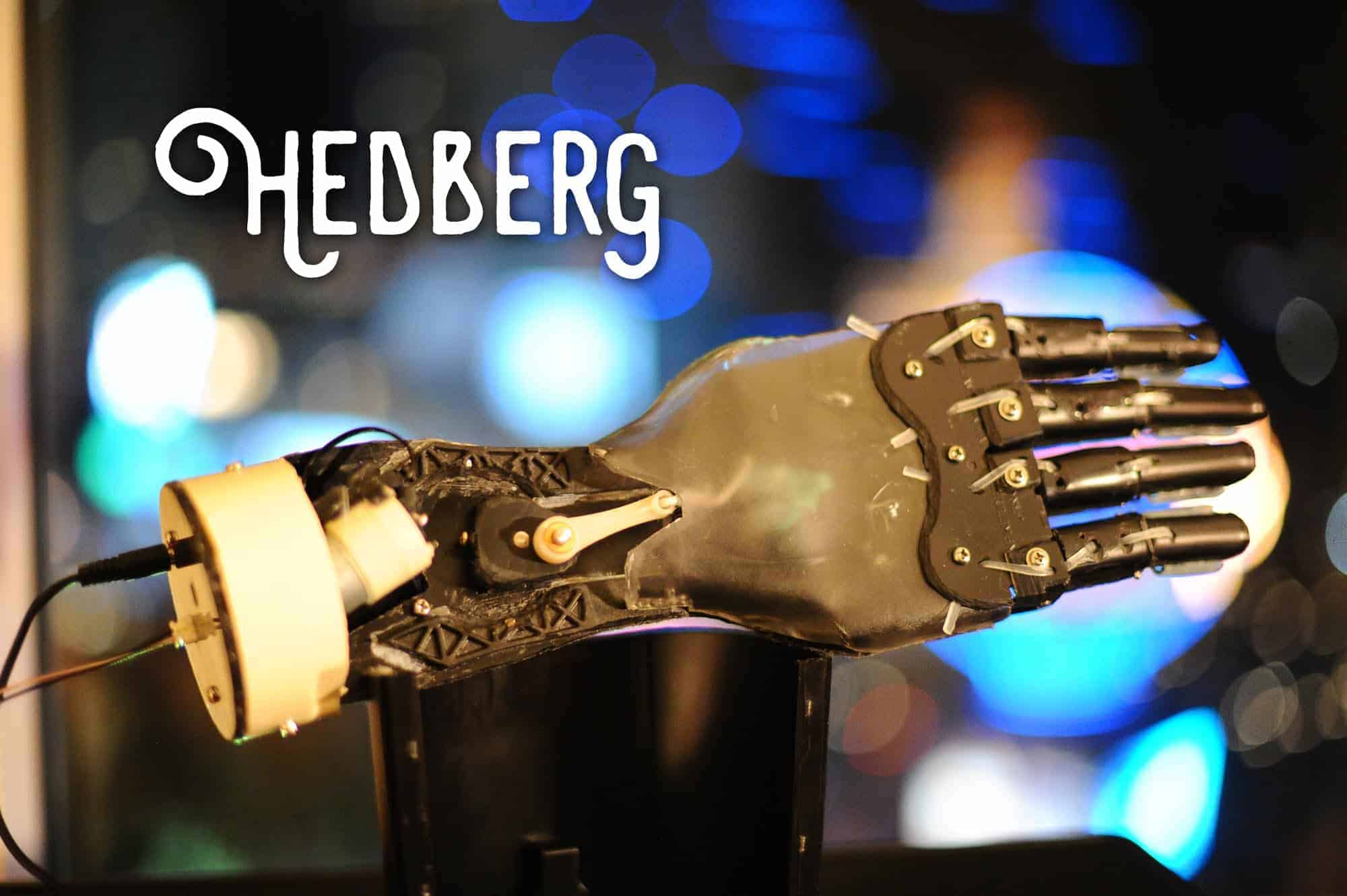 Hedberg: Wie man sich eine bionische Hand aus einer alten Kaffee-Maschine baut