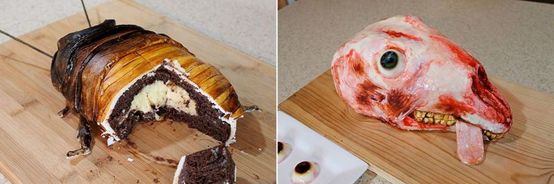 Katherine Dey backt Kuchen zum Gruseln