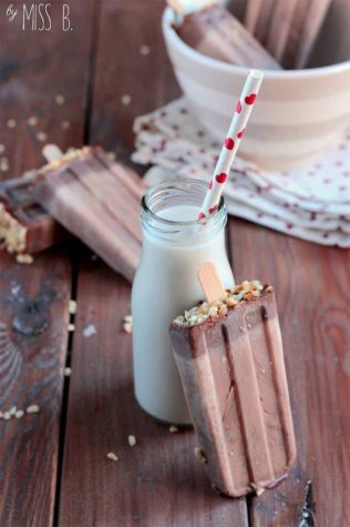 Nutella-Eis am Stiel