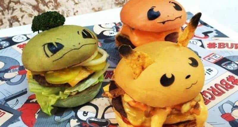 Pokémon hamburgare
