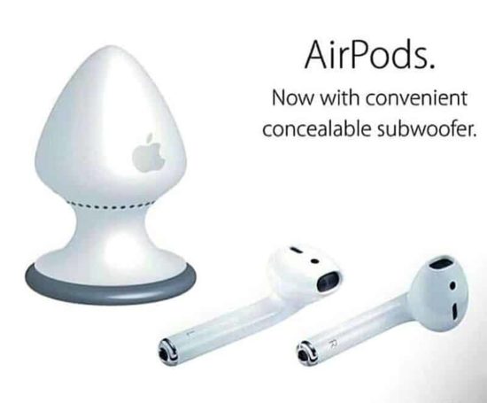 Les AirPods d'Apple ont désormais également un subwoofer