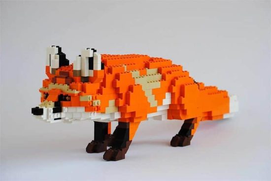 Lego zvířata od Felixe Jaensche