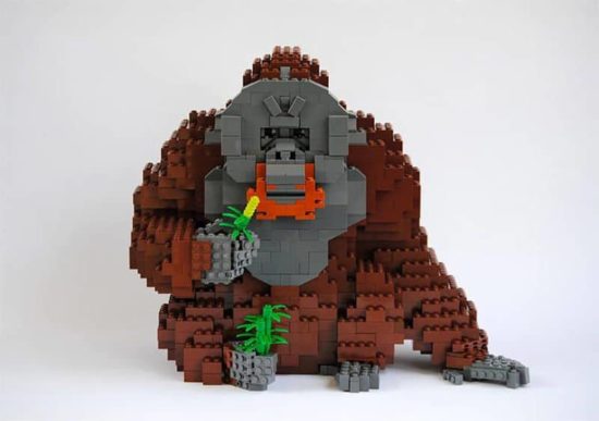Animali Lego di Felix Jaensch