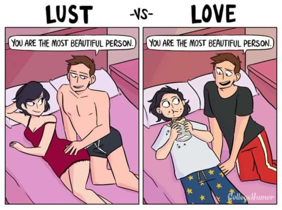 Lust vs. Love