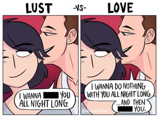 Lust vs. Rakkaus