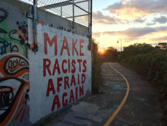 Maak racisten weer bang