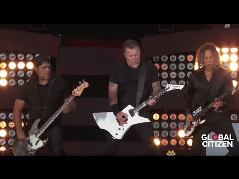 Metallica: vídeos de las actuaciones en el "Howard Stern Show" y del "Global Citizen Festival"
