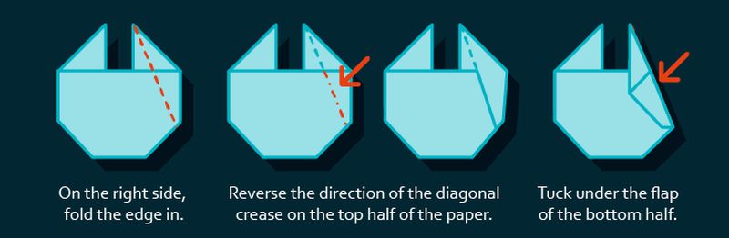 Origami de Halcón Milenario casero
