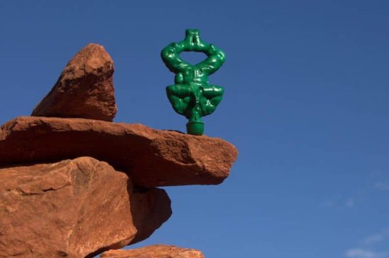 Yoga Joes: Plastik-Soldaten beim Yoga