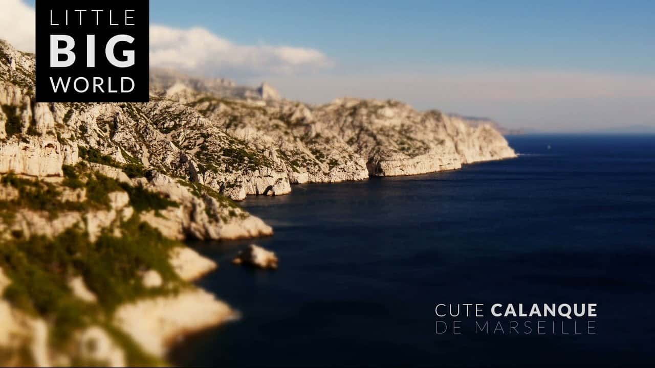 Calanques de Marseille - Tilt-Shift