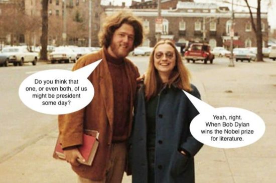 Tilbage, da Bill mødte Hillary
