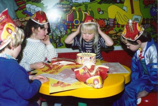 Flashback des Tages: Geburtstagsfeier bei McDonalds