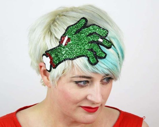Halloween hair accessories by Janine Basil