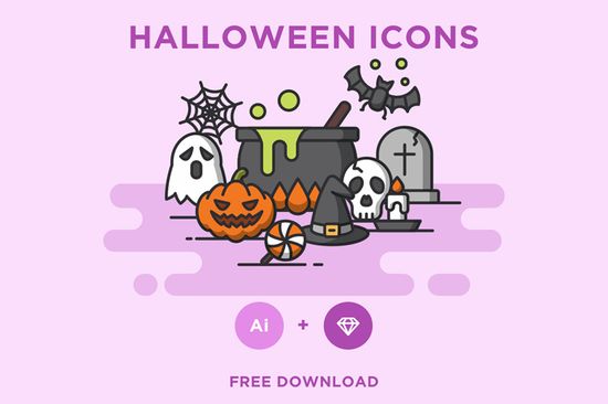 Die besten Iconsets für Halloween