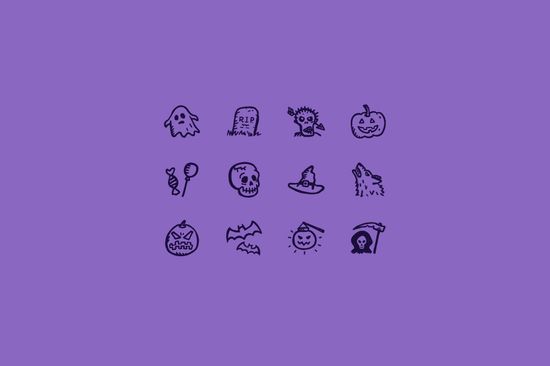 De beste iconensets voor Halloween