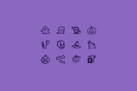 Die besten Iconsets für Halloween