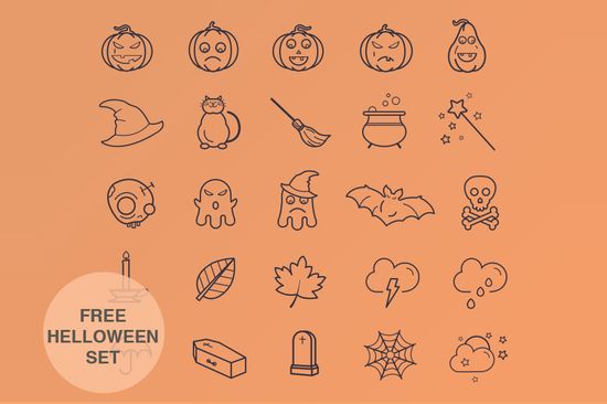 Die besten Iconsets für Halloween