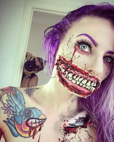 Halloween-Make-up von Sarah Mudle