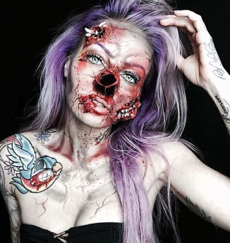 Maquillaje de Halloween de Sarah Mudle