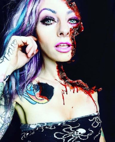 Maquiagem de Halloween por Sarah Mudle