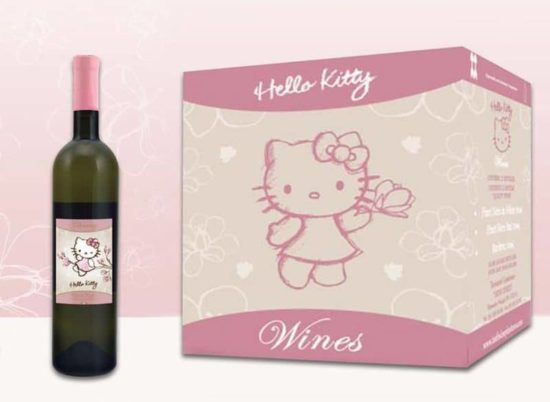 Official Hello Kitty wine