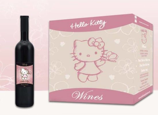 Virallinen Hello Kitty -viini