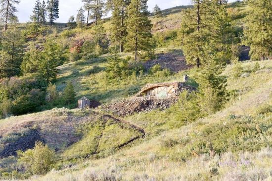 Das Hobbit-Haus von Kristie Wolfe wartet auf Feriengäste