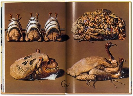 Libro de cocina de Salvador Dalí