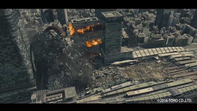 Shin Godzilla Destruction Reel: Godzilla Tokio Hochhaus-Zerstörungs-Montage