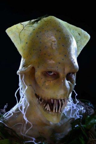 Massgefertigte Squid Man-Maske