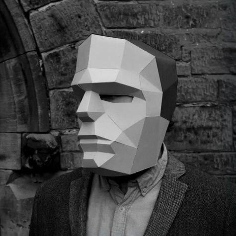 Halloween-Masken aus Papier