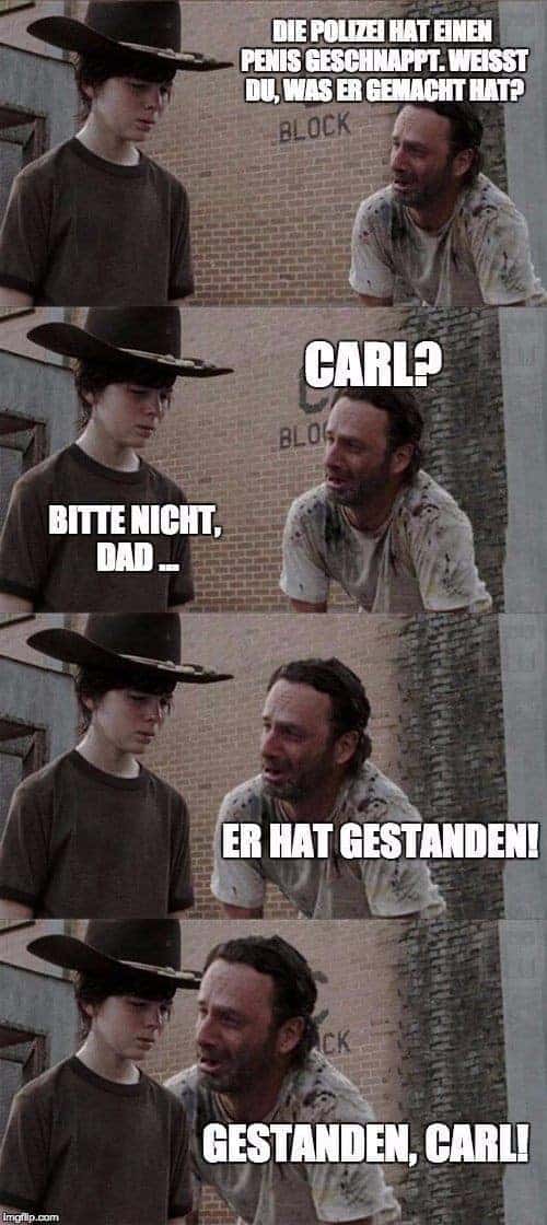 The Walking Dead: Wenn Rick Grimes die Kalauer rausholt