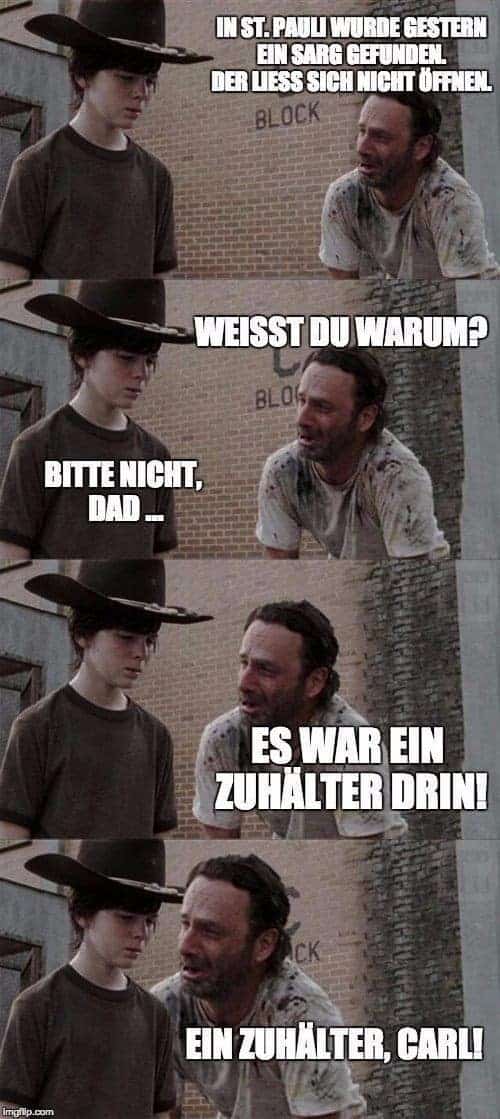 The Walking Dead: Wenn Rick Grimes die Kalauer rausholt