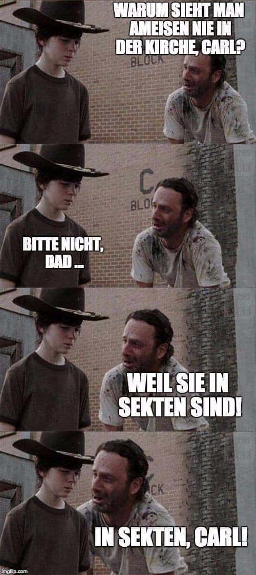 The Walking Dead: Wenn Rick Grimes die Kalauer rausholt