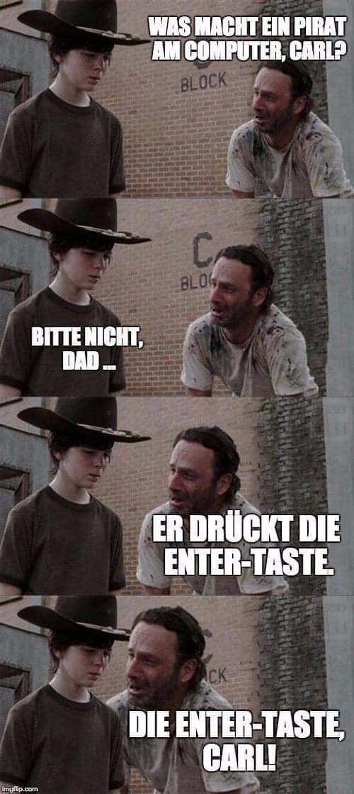 The Walking Dead: Wenn Rick Grimes die Kalauer rausholt