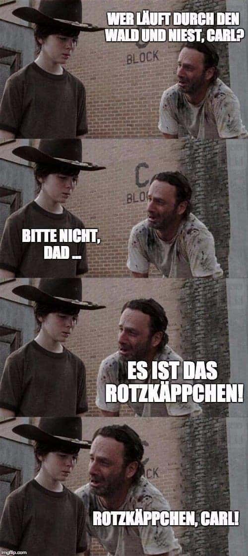 The Walking Dead: Wenn Rick Grimes die Kalauer rausholt