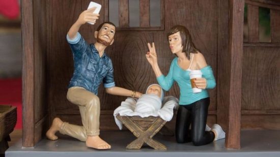 Hipster-Krippe