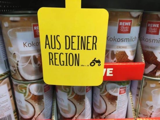 Kokosmilch aus deiner Region