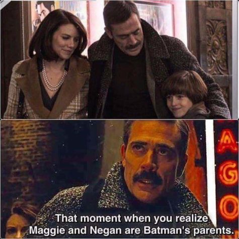 Der Moment wenn du realisierst, dass Maggie und Negan Batmans Eltern sind