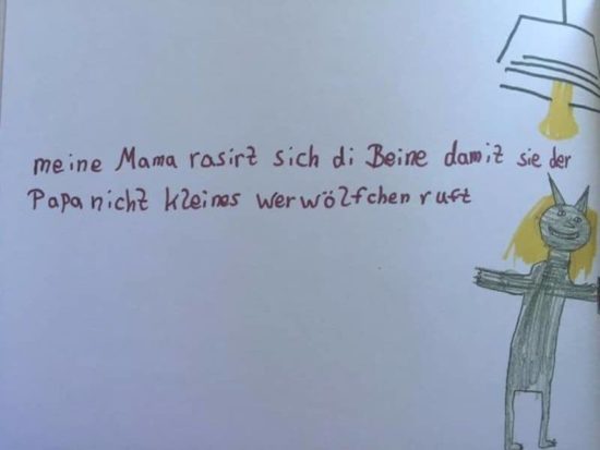 Warum sich Mama die Beine rasiert