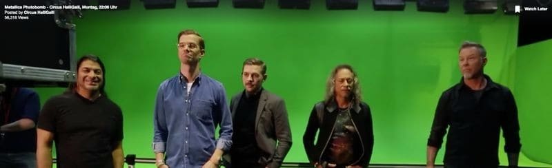 Wie Metallica bei Circus HalliGalli «photobomben»