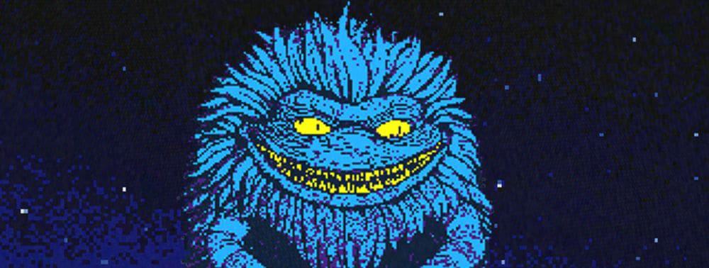 Horrorfilme als pixelige Nintendo Start-Screens