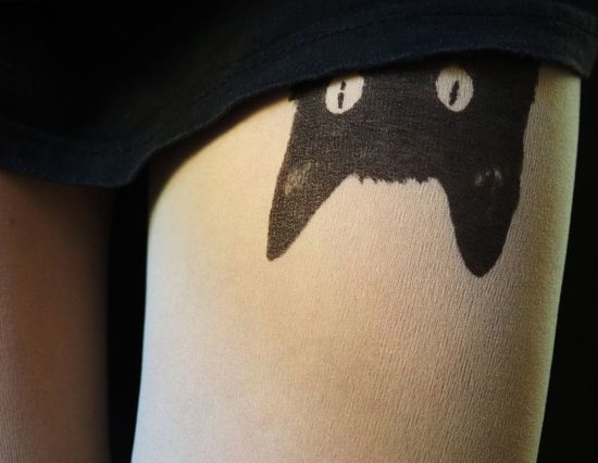 Tattoo Tights: Strumpfhosen mit Tattoos
