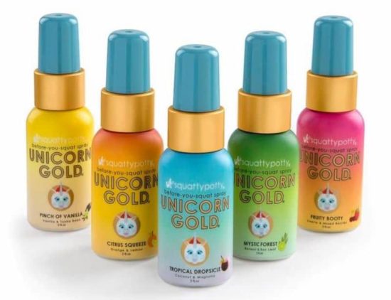 Unicorn Gold: Einhornfürze als Raumspray